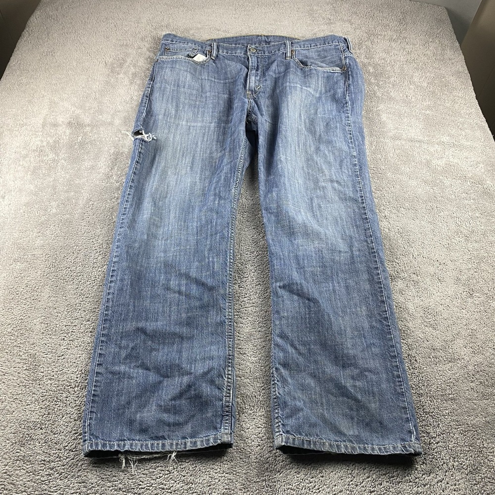 Levis 559 Relaxed Straight Fit Jeans Mens 38x29 Blue Medium Wash Mid Rise